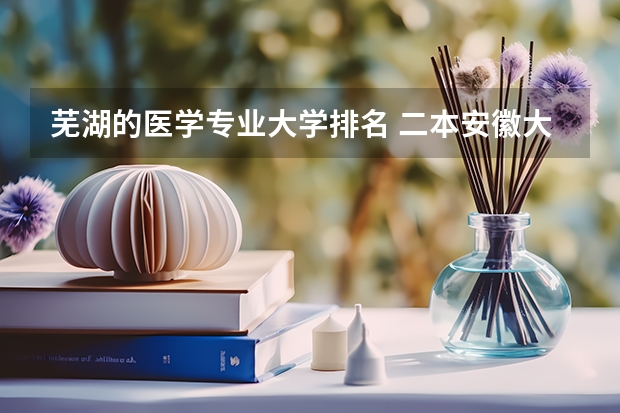 芜湖的医学专业大学排名 二本安徽大学排名