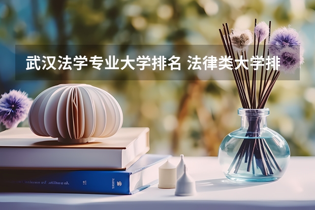 武汉法学专业大学排名 法律类大学排名