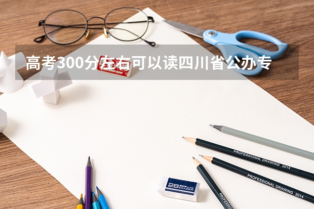 高考300分左右可以读四川省公办专科学校吗？有那些？