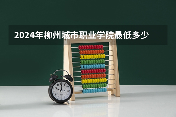 2024年柳州城市职业学院最低多少分能录取 广西历年录取分数线