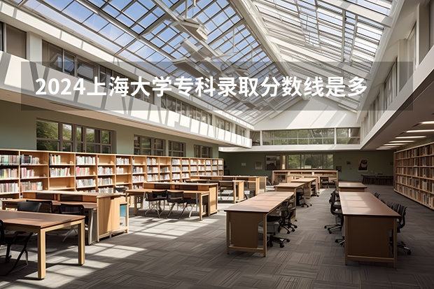 2024上海大学专科录取分数线是多少？
