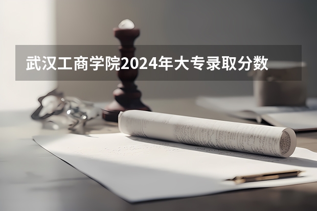 武汉工商学院2024年大专录取分数线（专科分数线预测）