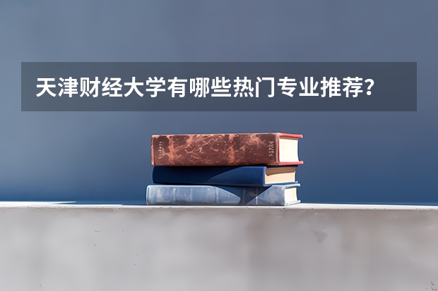 天津财经大学有哪些热门专业推荐？